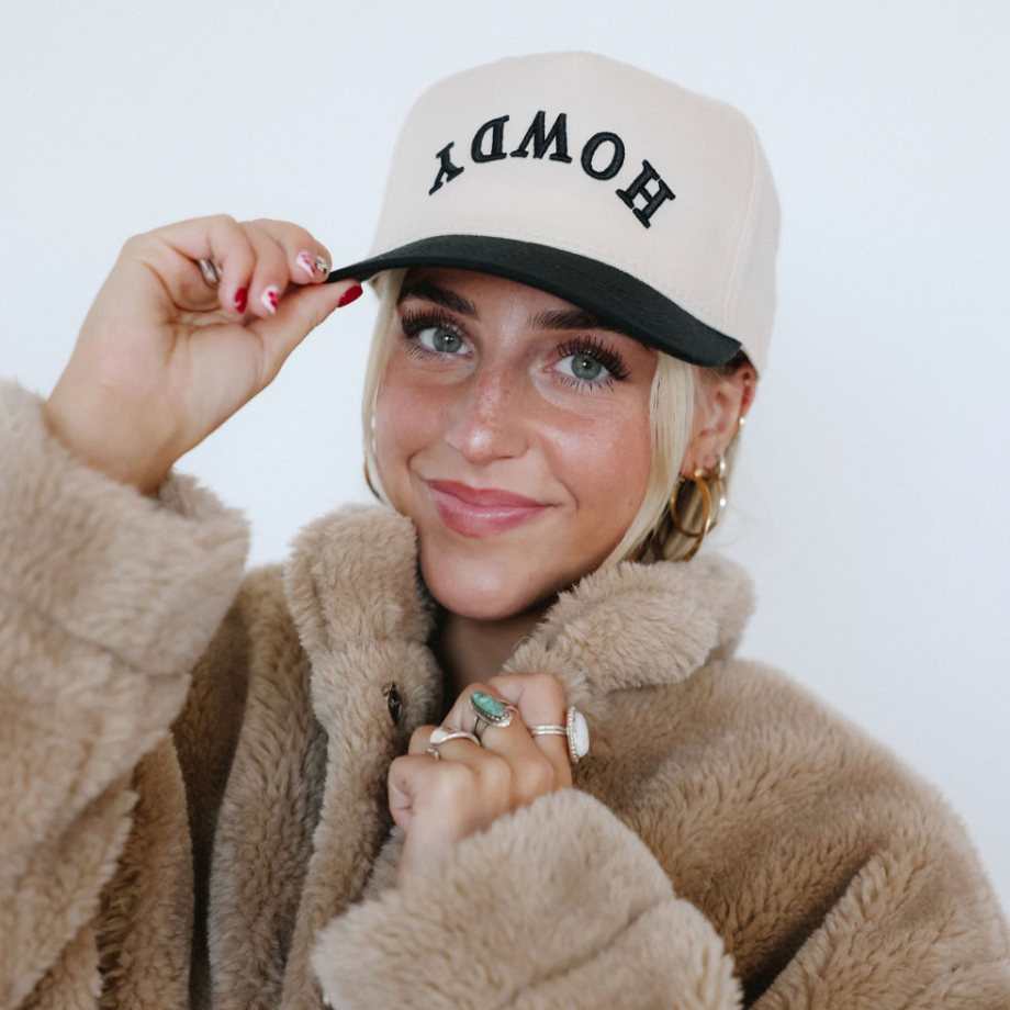 HOWDY trucker hat